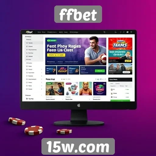 Usabilidade e design do site ffbet em foco